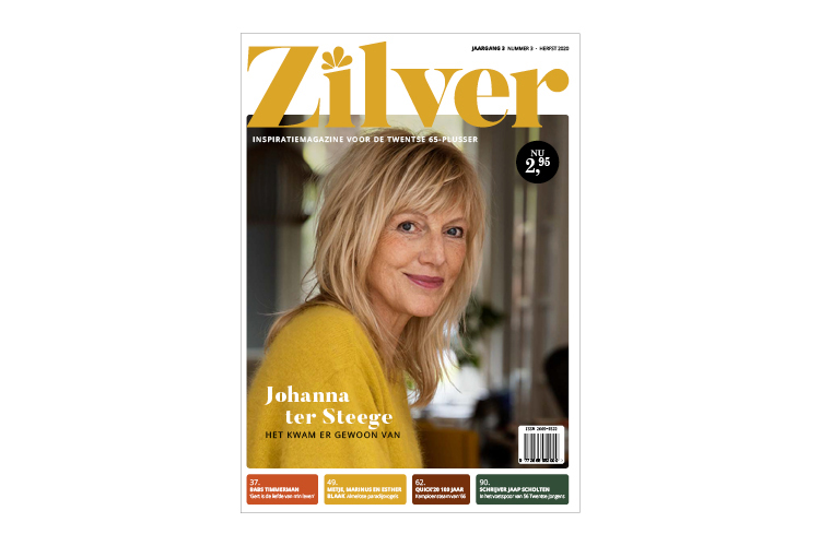opmaak en ontwerp ZILVER magazines