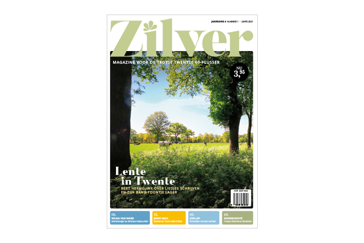 opmaak en ontwerp ZILVER magazines