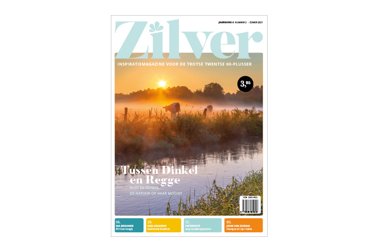 opmaak en ontwerp ZILVER magazines