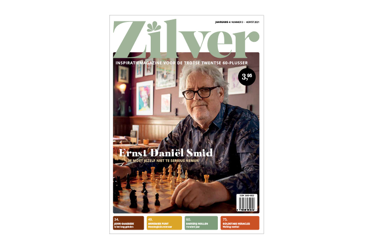 opmaak en ontwerp ZILVER magazines