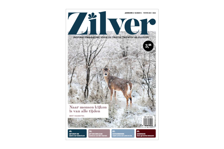 opmaak en ontwerp ZILVER magazines