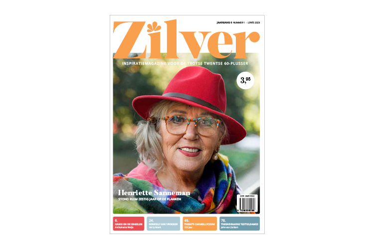 opmaak en ontwerp ZILVER magazines