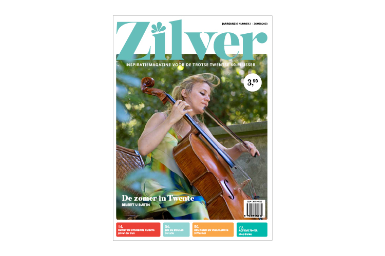 opmaak en ontwerp ZILVER magazines